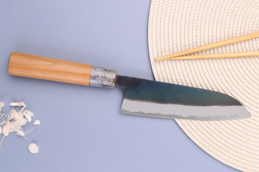 Masakage Mizu 16,5cm handgjord japansk santokukniv