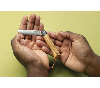 Opinel Neo6 kniv 7cm blad Opiflex® olivträhandtag 2