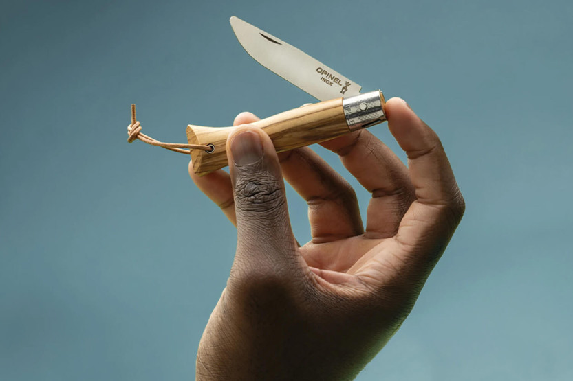 Opinel Neo6 Messer 7cm Klinge Opiflex® Griff aus Olivenholz