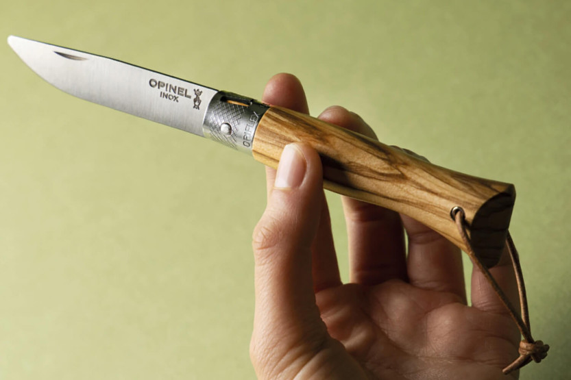 Opinel Neo6 veitsi 7cm terä Opiflex® oliivipuukahva