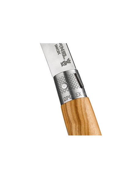 Cuchillo Opinel Neo6 7cm de hoja Mango de madera de olivo Opiflex