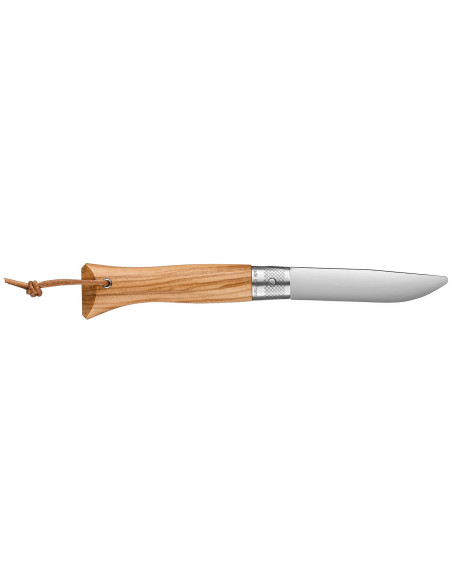 Cuchillo Opinel Neo6 7cm de hoja Mango de madera de olivo Opiflex
