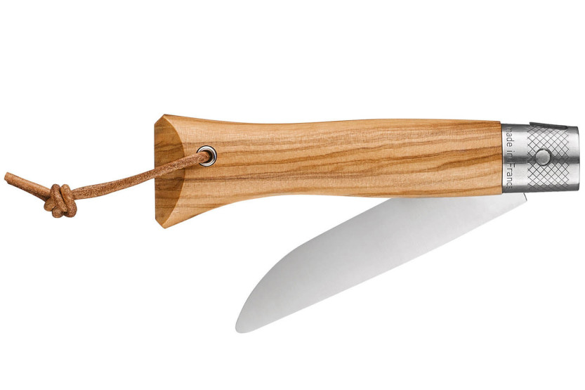 Cuchillo Opinel Neo6 7cm de hoja Mango de madera de olivo Opiflex