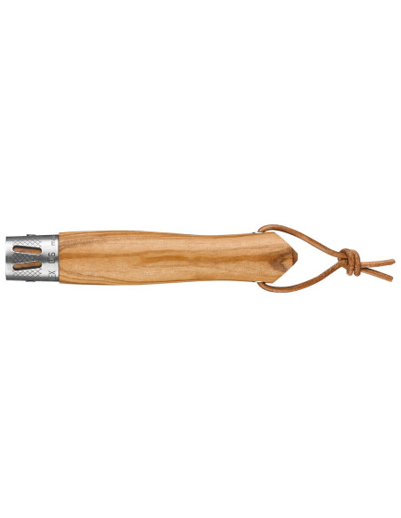 Opinel Neo6-kniv 7 cm blad Opiflex® håndtag i oliventræ