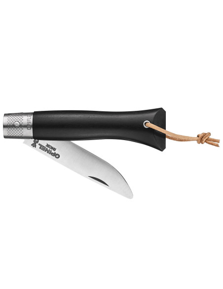 Opinel Neo6 Messer 7cm Klinge Opiflex® Griff aus Ebenholz