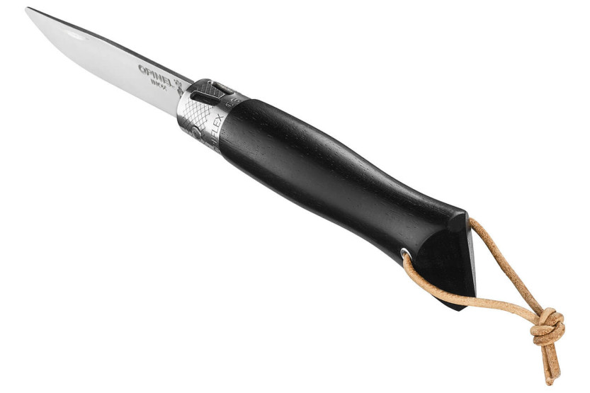 Opinel Neo6 mes 7cm Opiflex® lemmet ebbenhouten handvat