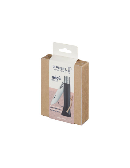 Navaja Opinel Neo6 7cm hoja Opiflex® mango ébano