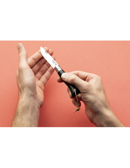 Opinel Neo6 veitsi 7cm Opiflex® terä eebenpuu kahva