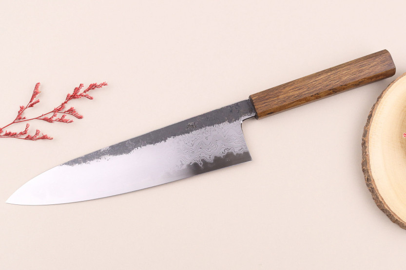 Hado Sumi B1D 24cm käsintehty japanilainen kokkiveitsi tammikahvalla