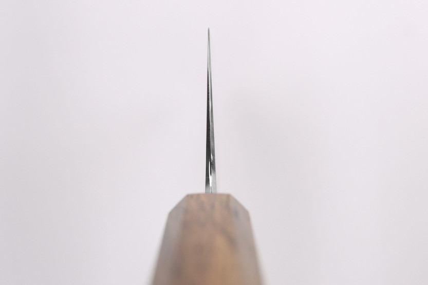 Hado Sumi B1D coltello da cuoco giapponese fatto a mano da 24 cm con manico in quercia