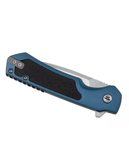0714BLS Faca dobrável BUCK STINGER 11cm cabo azul
