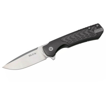 0714BKS Navaja plegable BUCK STINGER 11cm mango negro