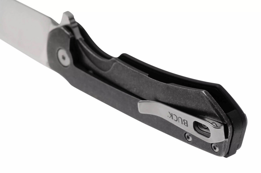 BUCK STINGER 0714BKS folding knife 11cm black handle