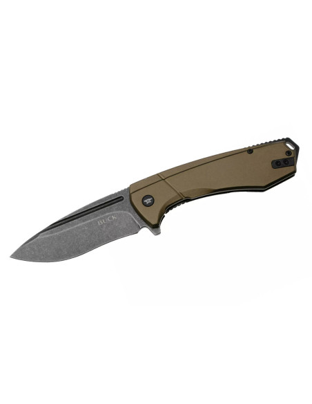 Klappmesser BUCK RUCKUS 0713GRS grüner Griff 12cm