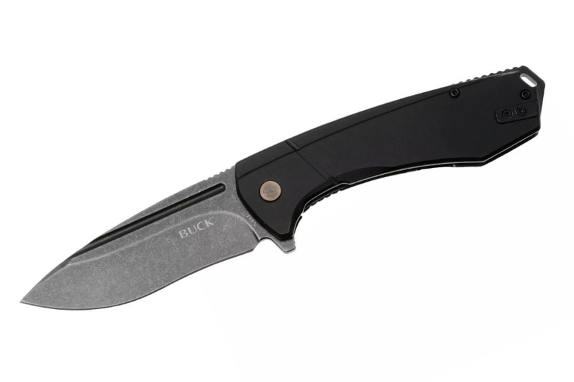 0713CPS BUCK RUCKUS taittoveitsi 12cm musta kahva