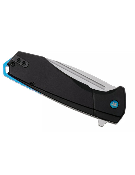 BUCK RUCKUS 0713BLS folding knife black and blue handle 12cm