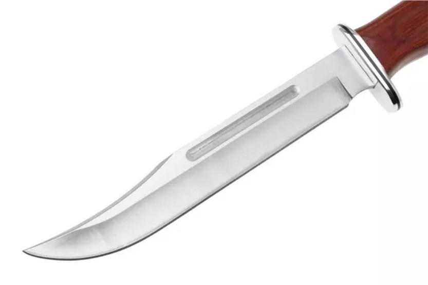 Cuchillo Buck 0120CCS1 General Heritage Series 18,5cm hoja mango cocobolo + funda de cuero
