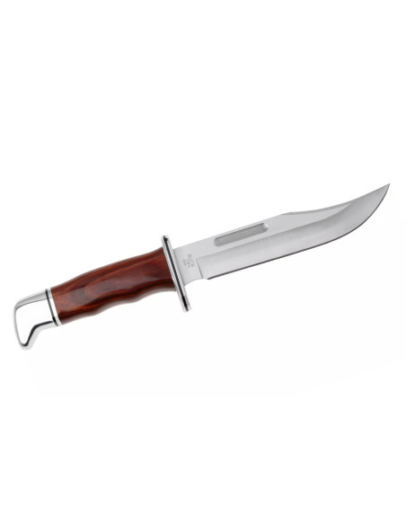 Cuchillo Buck 0119CCS1 Special Heritage Series 15cm hoja cocobolo mango + funda de cuero