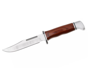 Buck Knife 0117CCS1 Brahma Heritage Series 11,5 cm blad cocobolo håndtak + skinnslire