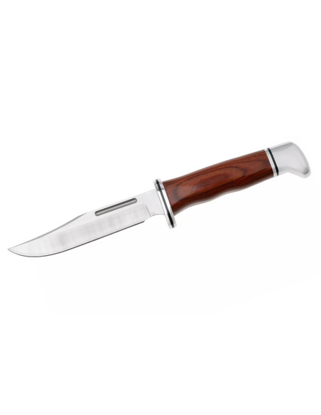 Buck Knife 0117CCS1 Brahma Heritage Series 11,5cm blade cocobolo handle + leather sheath