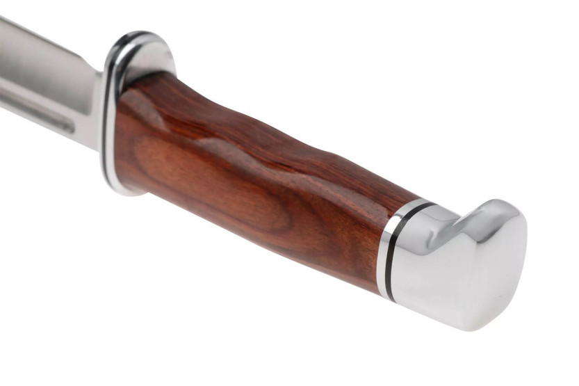 Messer Buck 0117CCS1 Brahma Heritage Series Klinge 11,5cm Griff aus Cocobolo + Lederetui