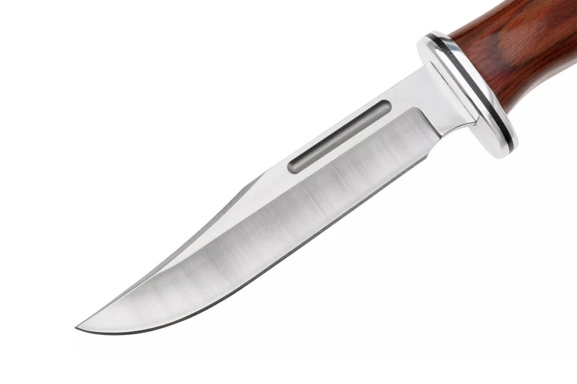 Messer Buck 0117CCS1 Brahma Heritage Series Klinge 11,5cm Griff aus Cocobolo + Lederetui
