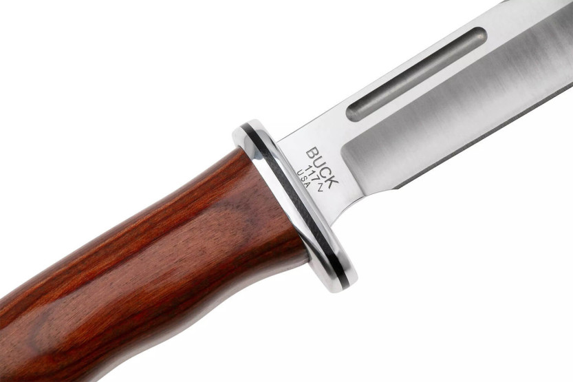 Buck Knife 0117CCS1 Brahma Heritage Series 11,5 cm blad cocobolo handtag + läderslida