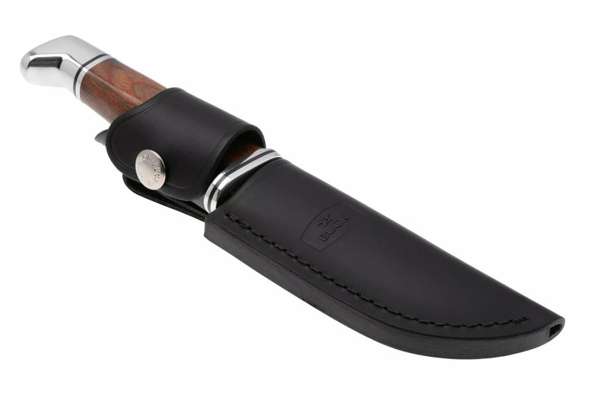 Buck Knife 0103CCS1 Skinner Heritage Series 10cm blade cocobolo handle + leather sheath
