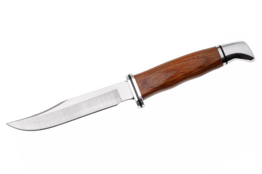 Buck Knife 0102CCS1 Woodsman Heritage Series 10 cm blad cocobolo håndtag + læderskede