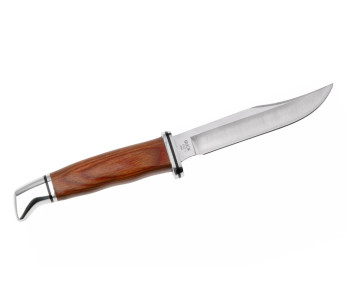 Cuchillo Buck 0102CCS1 Woodsman Heritage Series hoja 10cm mango cocobolo + funda cuero 2