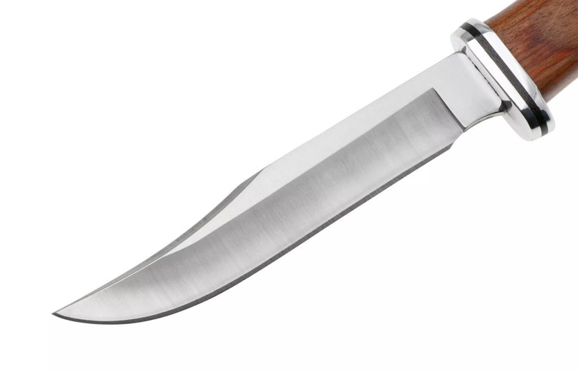 Buck Knife 0102CCS1 Woodsman Heritage Series lama 10cm manico in cocobolo + fodero in pelle