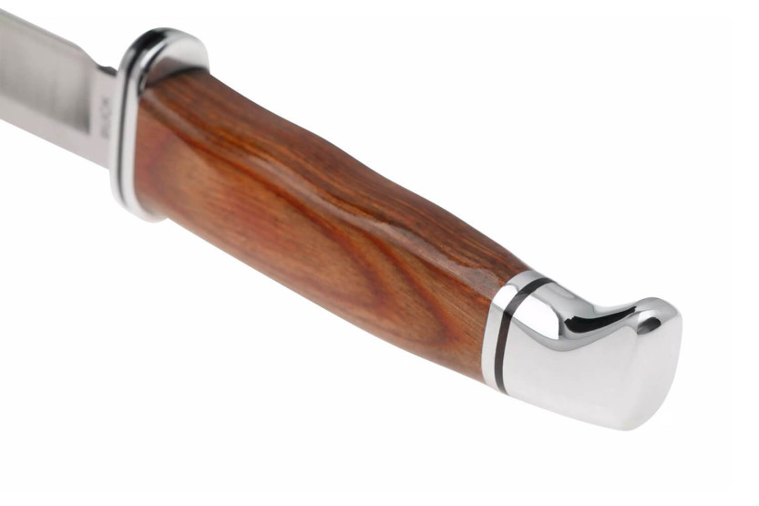 Cuchillo Buck 0102CCS1 Woodsman Heritage Series hoja 10cm mango cocobolo + funda cuero