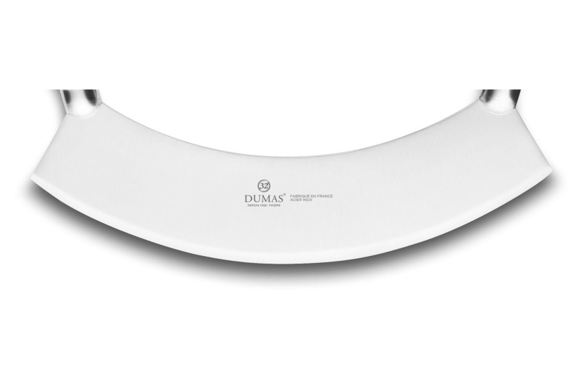 Half moon chopper 32 Dumas 25cm 2 wooden handles