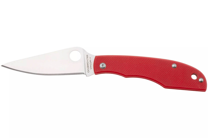 Spyderco Grasshopper C138GRDP foldekniv 7,2 cm håndtak i rød G10