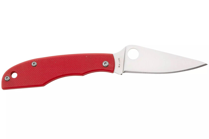 Navaja Spyderco Grasshopper C138GRDP 7.2cm mango en G10 rojo