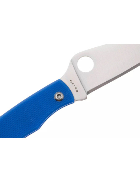 Spyderco Grasshopper C138GBLP vouwmes 7.2cm handgreep in blauw G10