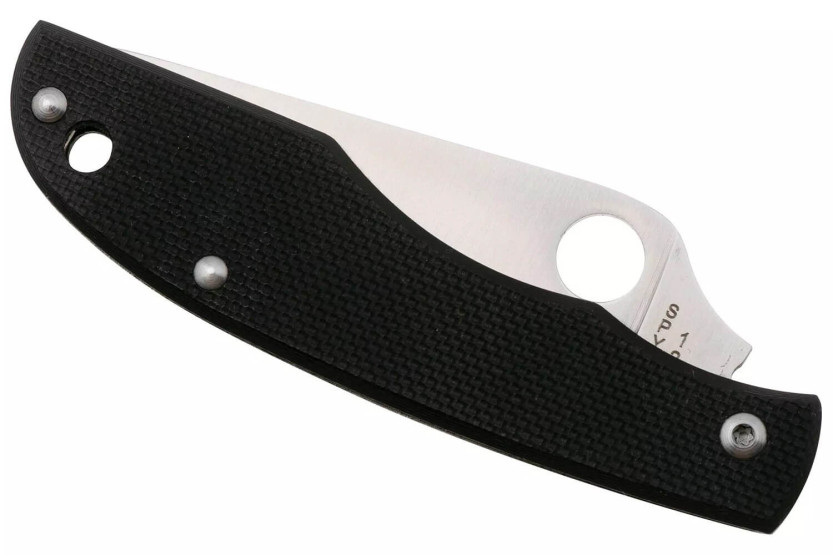 Faca dobrável Spyderco C138GBKP Grasshopper 7,2cm cabo G10 preto