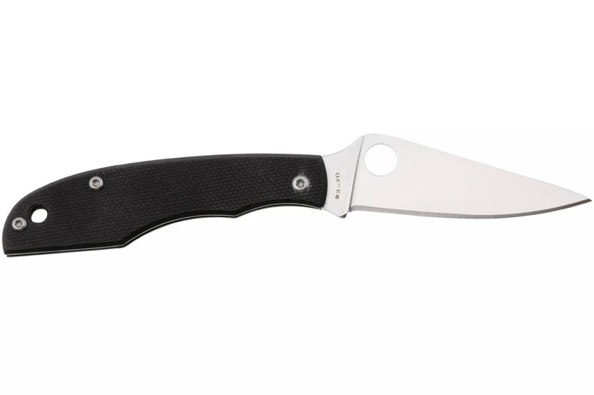 Faca dobrável Spyderco C138GBKP Grasshopper 7,2cm cabo G10 preto