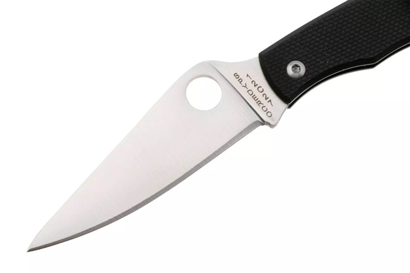 Faca dobrável Spyderco C138GBKP Grasshopper 7,2cm cabo G10 preto