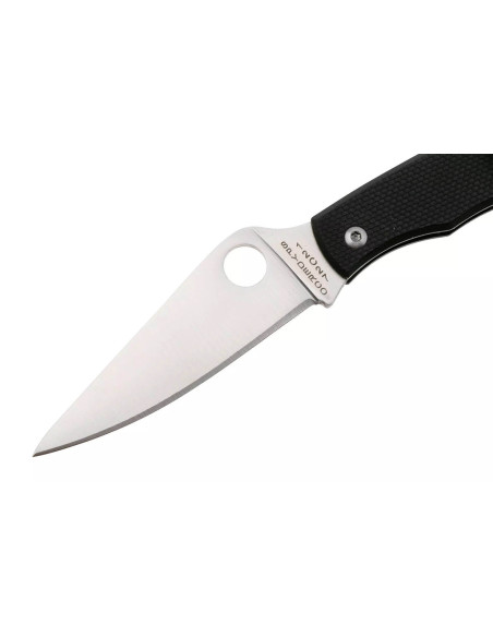 Faca dobrável Spyderco C138GBKP Grasshopper 7,2cm cabo G10 preto