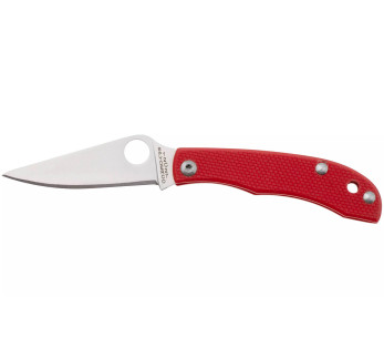 Navalha dobrável Spyderco C137GRDP Honeybee 5,2cm cabo vermelho G10