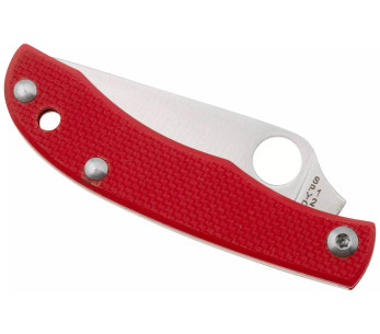 Spyderco C137GRDP Honeybee taittoveitsi 5.2cm G10 punainen kahva 2