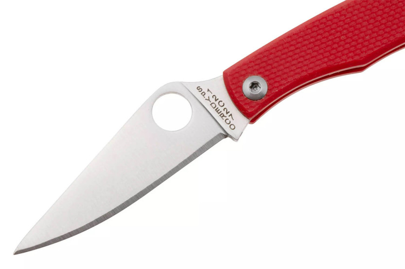 Spyderco C137GRDP Honeybee foldekniv 5,2 cm G10 rødt håndtak