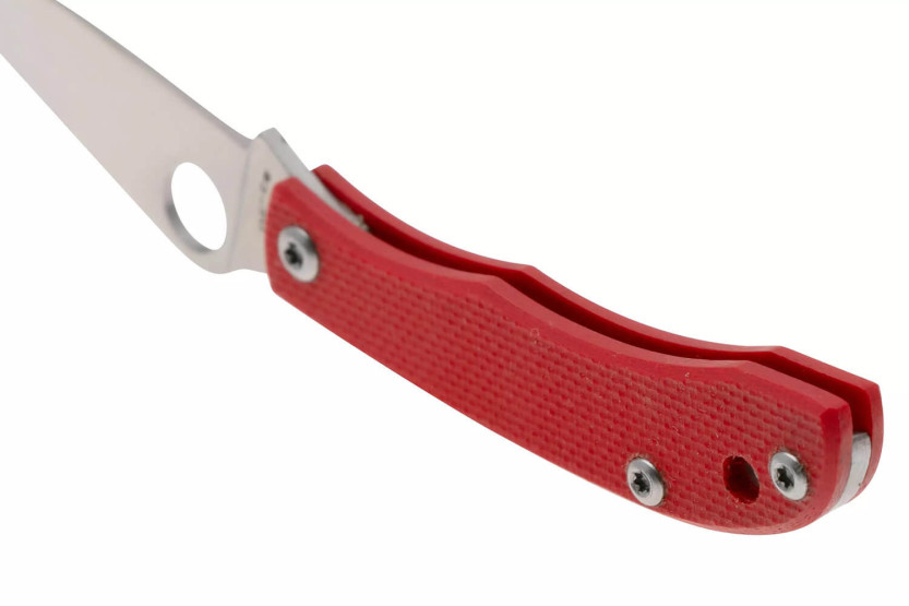 Spyderco C137GRDP Honeybee vouwmes 5.2cm G10 rood handvat