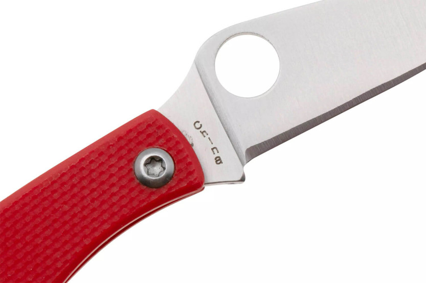 Klappmesser Spyderco Honeybee C137GRDP Griff 5,2cm aus G10 rot