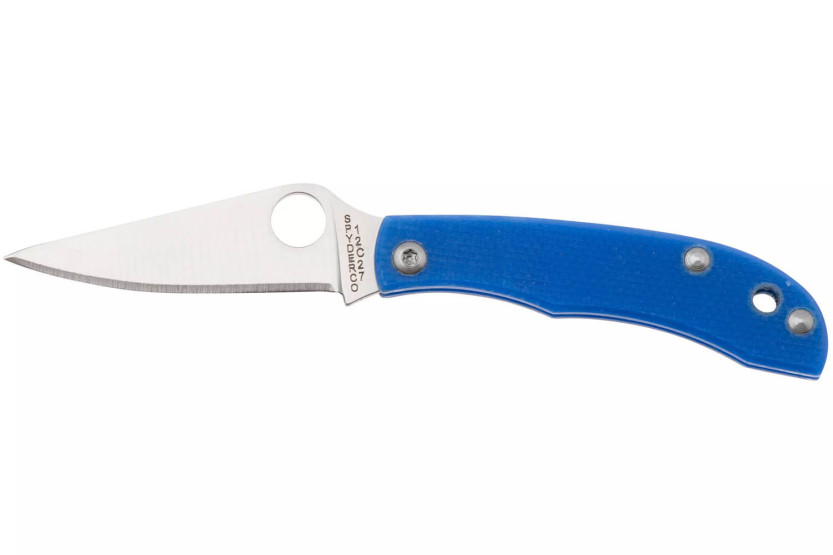 Spyderco C137GBLP Honeybee foldekniv 5,2 cm håndtak i blå G10