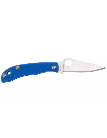 Spyderco C137GBLP Honeybee foldekniv 5,2 cm håndtag i blå G10