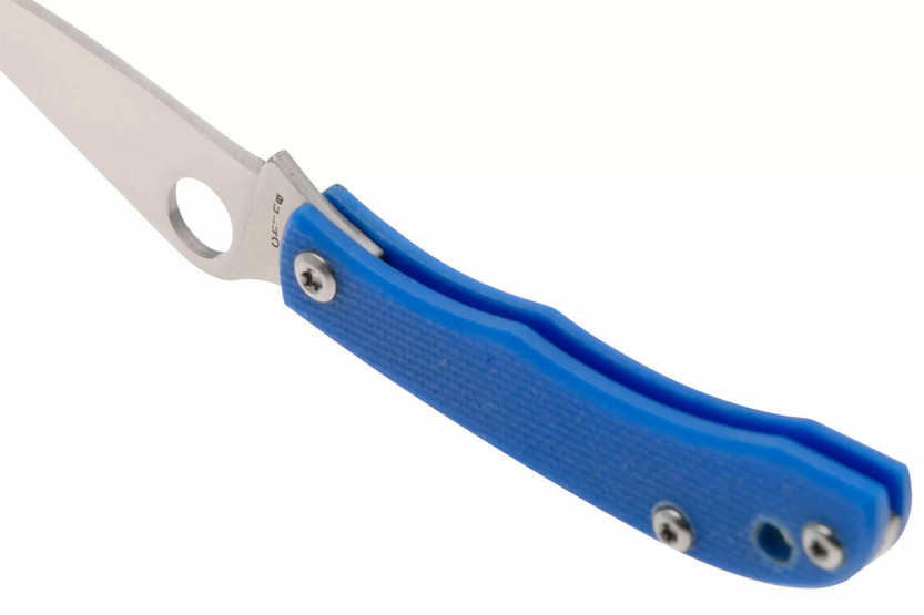 Spyderco C137GBLP Coltello pieghevole Honeybee manico 5,2 cm in G10 blu