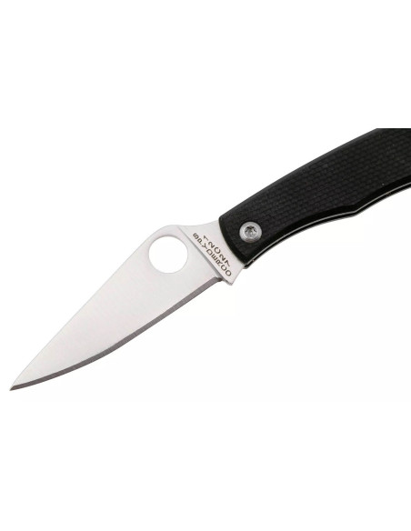 Spyderco Honeybee C137GBKP folding knife 5.2cm G10 black handle
