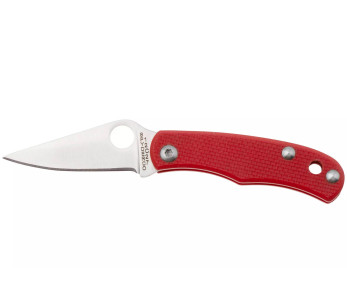 Spyderco C133GRDP Bug taittoveitsi 4.3cm G10 punainen kahva